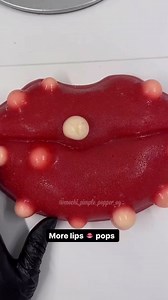 Did you enjoy the lip popping last time ? #asmr #pimplepopping #pimplepop #lips #redlips #sexylips #liptreatment #satisfying #relaxing #tingles | Mochi Pimple Popper ASMR