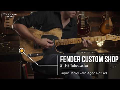 Fender Custom Shop 1951 HS Telecaster Aged Natural Super Heavy Relic