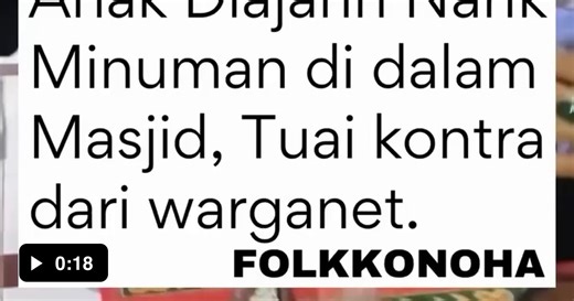 Maksiat kini ikut jadi inventaris masjid. Rupanya jadi teladan beragama itu berat, harus lulus ujian moral dulu—kadang malah lewat botol minuman keras. - Video
