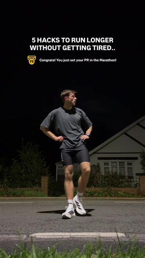 Getting tired on runs isn’t because you’re unfit, it could be because you’re running wrong.. Here are 5 hacks to help you run longer without burning out 🏃‍♂️ 1️⃣ Slow your pace down Most runners train too hard on easy days. If you can’t talk, you’re not building endurance. 2️⃣ Breathe with intention Deep belly breaths a steady rhythm (3 steps in, 2 out) = more oxygen, less panic fatigue. 3️⃣ Fuel before you run No fuel = no energy. Carbs power endurance. Simple as that. 4️⃣ Fix your posture Rel