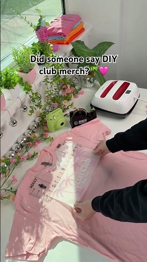 Make A Custom Shirt With Me🌴🩷