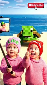 Minecraft Turtle Tried To Steal Their Phone 🐢😂