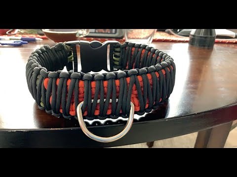 The Ultimate DIY Dog Collar "Paracord"