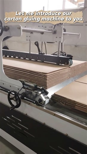 📦✨ Automatic folding gluing and PP strapping machine #factoryproducts #machine