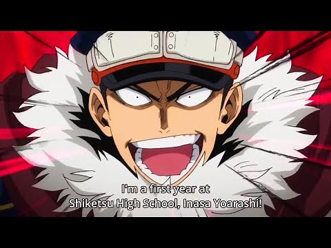Inasa Yoarashi Loves Passion | My Hero Academia