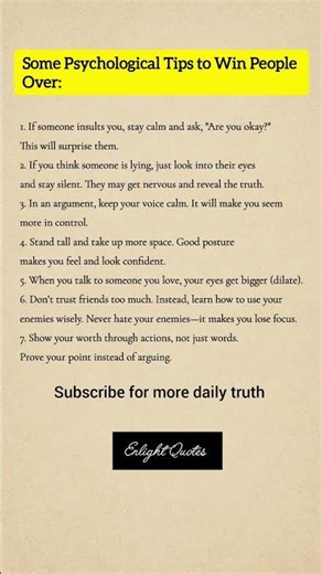 8 Psychological Tricks That Actually Work#tricks #psychology #motivation #quotes #goals