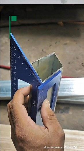105K views · 356 reactions | Check out 1pcs 45°/90° Multifunction Rule Degree Aluminum Alloy Angle Ruler Square Professional Measuing #steelwork #woodworking #reelschallenge #tooltips #fbstyle #homedecor #carpenter #woodworkingtools #woodworkingtips | Construction Worker | Facebook