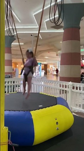 Kids Jumping on a Trampoline FUN! #shorts