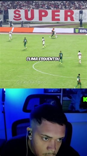 CLIMA ESQUENTOU! #futebolbr #brasileirão