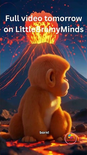 “THE VOLCANO WHO COULDN'T STAY CALM! 🌋🔥” #ytshorts #ytshort #ytviral #volcano #kidsscience #kids