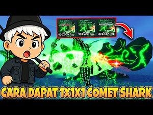 MUST TRY! EASY WAY TO FISH FOR SECRET 1X1X1 COMET SHARK IN THE FISH IT ROBLOX ADMIN EVENT