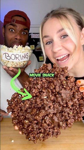 STOP Eating BORING POPCORN..?! 🍫🍿 (Do This Instead)