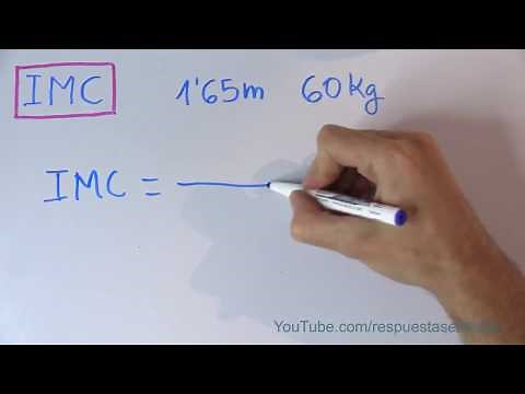 LEARN to CALCULATE the BMI of a PERSON who is 1.65 tall and weighs 60 kg - Example 1