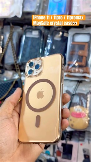 Best Looking 👀 Crystal MagSafe Back Case cover for #iphone16pro #iphone11 #iphone14pro #iphone16