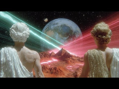 The Rise of New Cosmic Gods | Retro-Futuristic AI Art