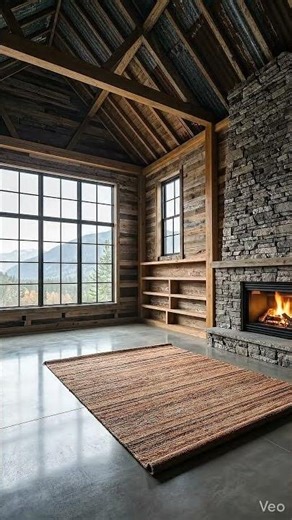 Old Barn → Luxury Rustic Cabin Transformation! 🤯🏡🔨