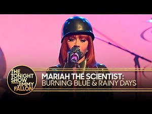 Mariah the Scientist: Rainy Days/Burning Blue | The Tonight Show Starring Jimmy Fallon