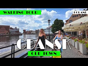 Stunning 4K GDAŃSK OLD TOWN WALKING TOUR!
