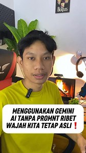 801K views · 10K reactions | Cara Yang Benar Mengedit Foto Pakai Gemini AI Tanpa Promnt Ribet dan Mengubah Wajah Asli Cocok Untuk Pemula #tutorial #tipsdantrik #videofacebook | Bambang Tutorial | Facebook