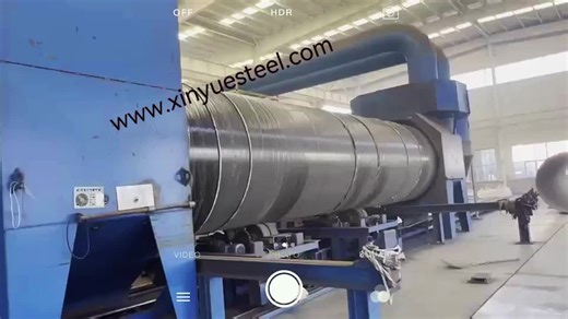 SSAW Steel Pipe Production Process with 3LPE Coating