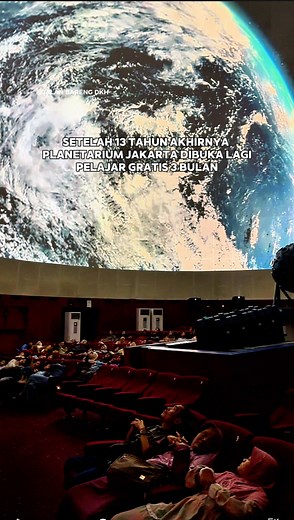 Planetarium Jakarta Kembali Dibuka di Taman Ismail Marzuki