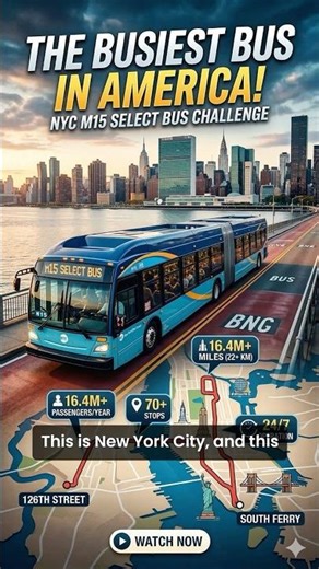 57,000 People Ride This Bus Every Day! 😱