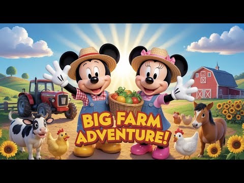 “Mickey & Minnie’s Big Farm Adventure 31 Minutes of Disney Farm Fun for Kids”