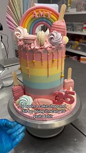 10K views · 42 reactions | baking girls and boys 﫶 how did you get into your position? I feel a lot of people “fall in to” making cakes. I never would have thought this would be my career when I was younger. My previous job to opening our shop was working in adult social care, but I’ve been making cakes for money my entire adult life (scary) 﫶凉 | Finch Bakery | Facebook