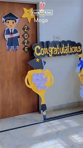 Preschool Graduation Day Decoration Idea | Kindergarten Graduation Setup | Best GraduationDecoration