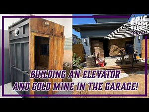 Building A Custom Mine Shaft Elevator In His Garage | Sean Herman Creator Of Wicker Manor Haunt