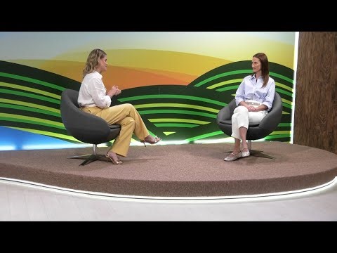No estúdio: realizações para o agro marcam conversa Aline Gurgacz