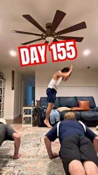 Day 155: 100 Burpees vs 100 Push-Ups… $50 on the Line 💀 #fitnesschallenge #pushups #burpees