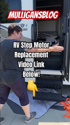 RV Step Motor Replacement - Link To Full Video