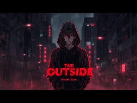 Nightcore – THE OUTSiDE (AViVA) | Dark Emotional AMV | You’re Not Alone 💔 | Lyrics