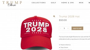 'Trump 2028' merch on sale at Trump store: Can the president find a way to serve 3rd term?