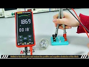 ANENG 683 6000 Count Smart Touch Screen Multimeter Rechargeable