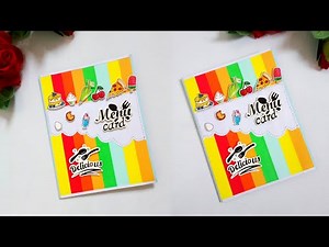 Menu Card design ll Menu Card kaise banaye ll menu card design for school project l #33