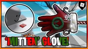 How to get the "Lucky GIFT" Badge   Mitten Glove in SLAP Battles || Roblox
