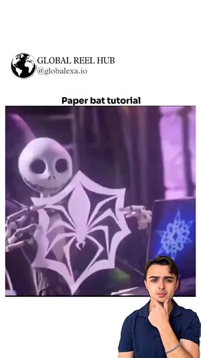 Jack Skellington’s Secret Spider 🕷️✂️ #shorts #lifehacks #diy