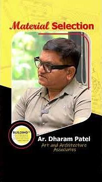 Sustainability in Architecture: Material Selection & Passive Design | Ar. Dharam Patel