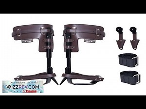 VEVOR Tree Climbing Spikes 1 Pair Alloy Steel Climbing Spurs 350lbs Load