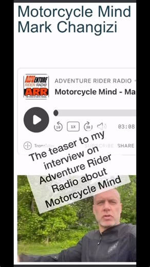 The teaser to my interview on Adventure Rider Radio about Motorcycle Mind. https://adventureriderradio.com/adventure-rider-radio-episodes/2025/6/26/motorcycle-mind-mark-changizi #motorcyclegear #motorcycleriders | Mark Changizi