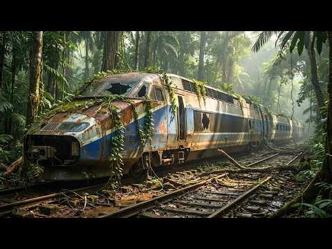 Abandoned TGV Found in the Amazon — Satisfying ASMR Restoration 🚄🌿
