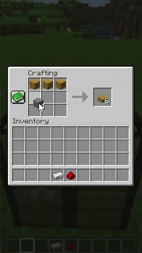 CREATE Your FIRST Minecraft Piston Today #minecraft #minecraftshorts #shorts #viral