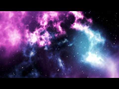 4K Space Nebula Background Video - Free motion background Loop