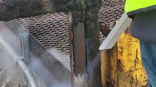 🤯 Watch This: Dry Ice Blasting MELTS Away Asphalt & Oil! ❄️ Check out this video showing dry ice blasting, stripping tough asphalt and oil from steel. It's the ultimate clean—no water, no harsh chemicals! Key Takeaways: Superior Clean: Cleans more effectively than old methods, even in tight spaces. Zero Damage: It's non-abrasive, so your equipment stays safe! Less Downtime: Clean in-place to drastically reduce cleaning time Operator Safety: Non-toxic and eliminates manual scrubbing. #DryIceBlas