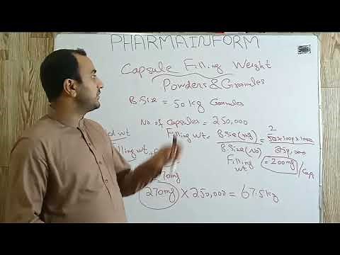 Basic Capsule calculations