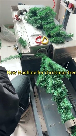 High-Efficiency Automatic Christmas Tree Tip Machine | Manufacturing in China & Vietnam |Golden Rong