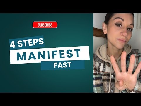 4 Steps to Manifest Anything FAST | Become a Magnet for Your Desires