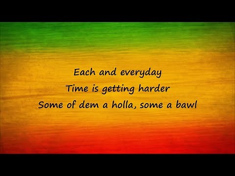 Culture - Time Is Getting Harder (lyrics)